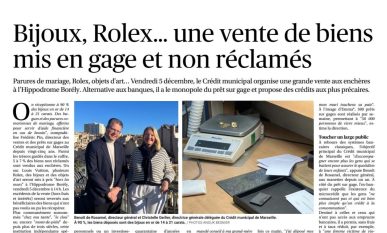 Le Crédit municipal au cœur de l'actualité